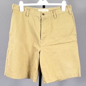 Timberland Men's Stratham Twill Chino Flat Front Shorts, Waist 36